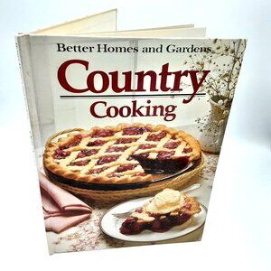 VTG Better Homes and Gardens Country Cooking Cookbook 1983 1st ed 6th printing
